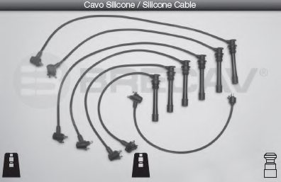 BRECAV 33.532 Ignition Cable Kit